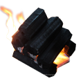 Charbon de bois de type charbon de bois noir pour barbecue (BBQ) Application